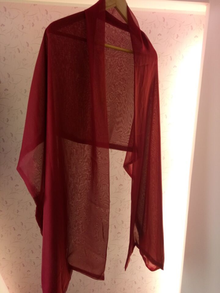 Silk Chiffon Shawl Wedding Bridal Shawls For Evening Dress Wedding